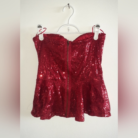 Seductions sequin bustier, M - Picture 12 of 16